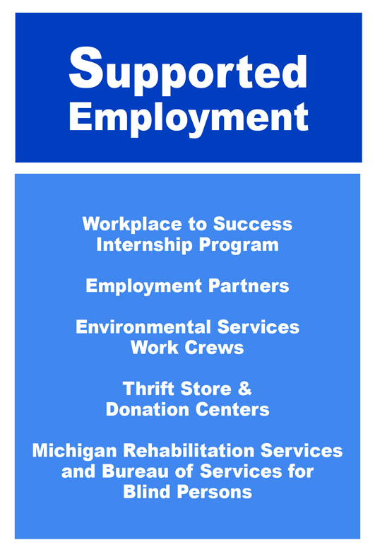 Supported Employment Services Page
